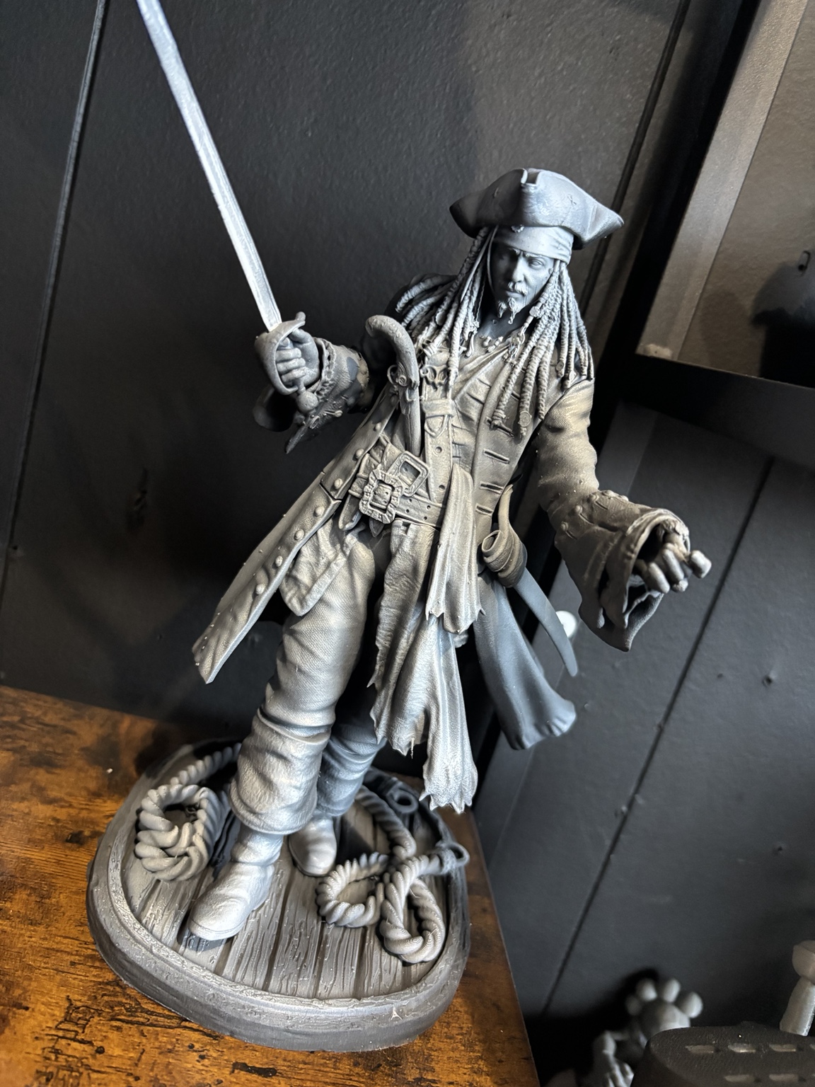 Raw fantasy warrior print by Starke 3D Printing